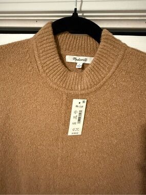 Mockneck sweater dress